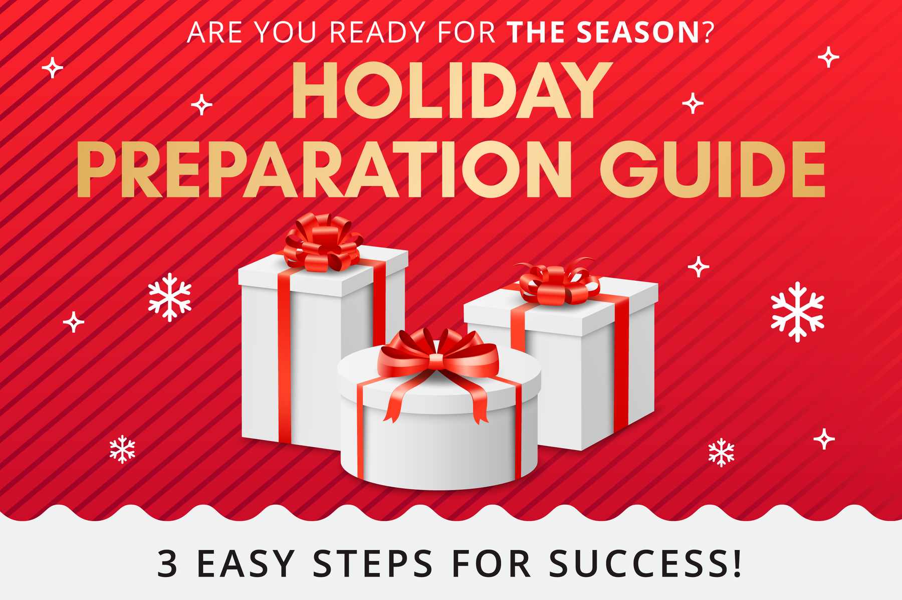 Holiday preparation guide!