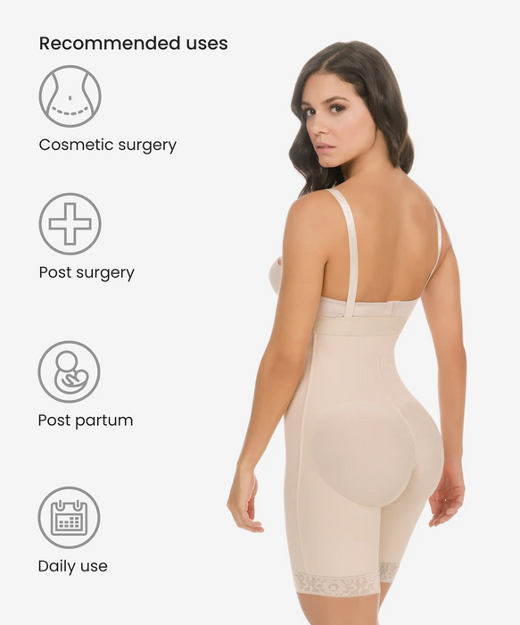 259 - Legs and Tummy Control Full Body Shaper