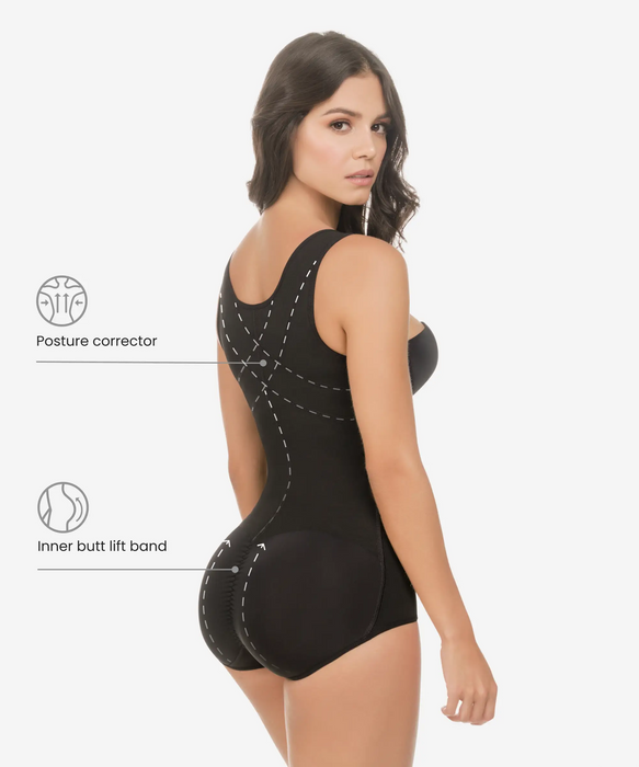 385 - Thermal Body Shaper With Wide Straps