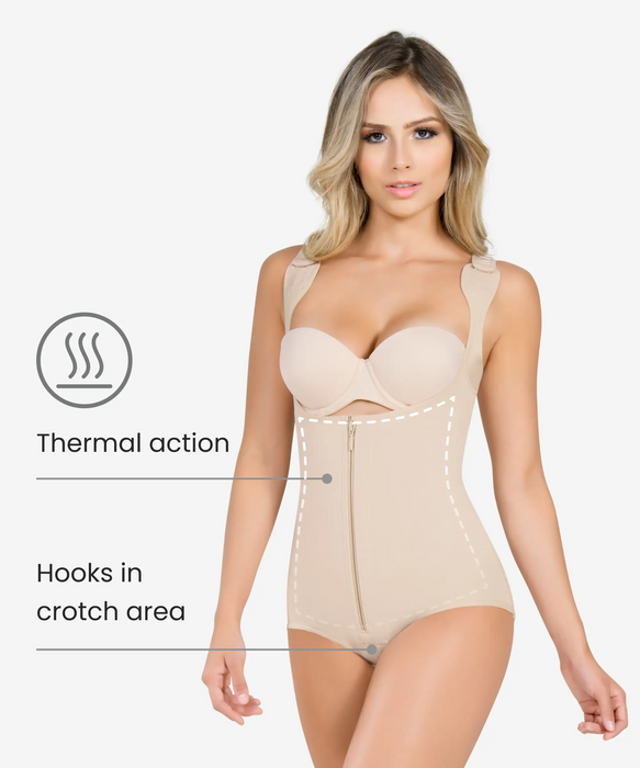 385 - Thermal Body Shaper With Wide Straps