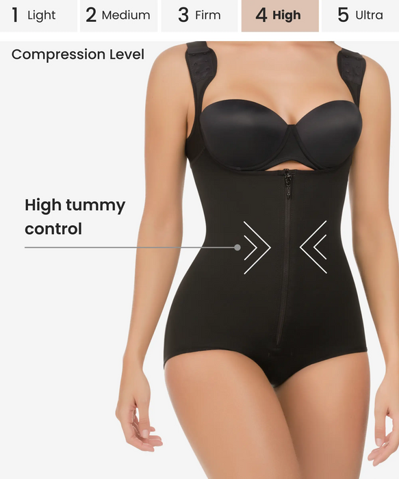 385 - Thermal Body Shaper With Wide Straps