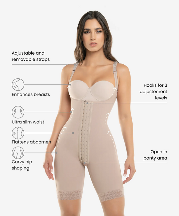 471 - Firm Control Bodysuit with Butt-lift