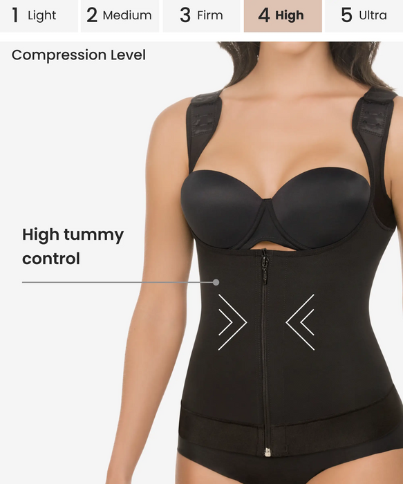 CYDREAM Shapewear for Women Bodysuit Tummy Control Corset Waist Trainer Arm  Slimmer Compression Faja Post Surgery Body Shaper (Black, Small) at   Women's Clothing store