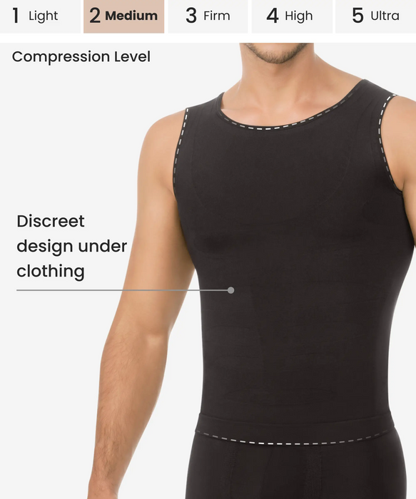1518 - Men's Seamless Control Compression Shirt