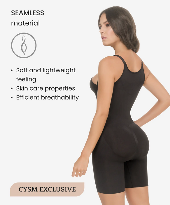 1585 - Seamless Thermal Action Weight Loss Hourglass Bodysuit