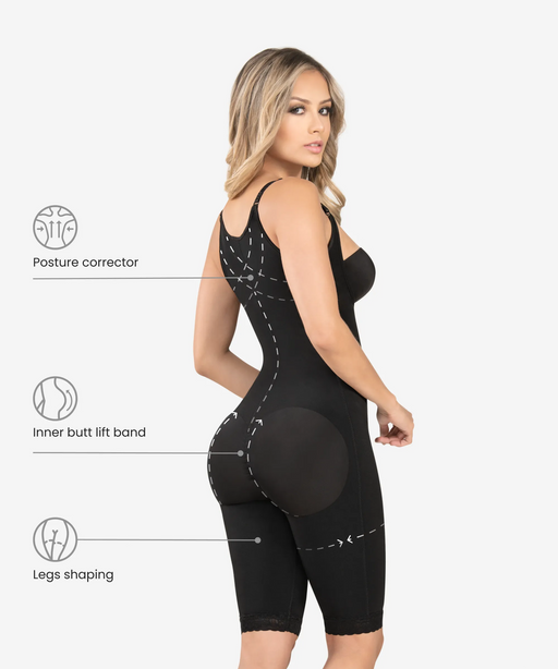 High-control camisole with back support - Style 287