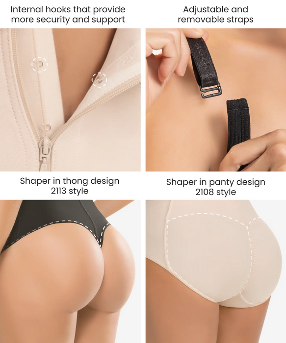 Invisible Bodysuit Shaper with Rear Lift