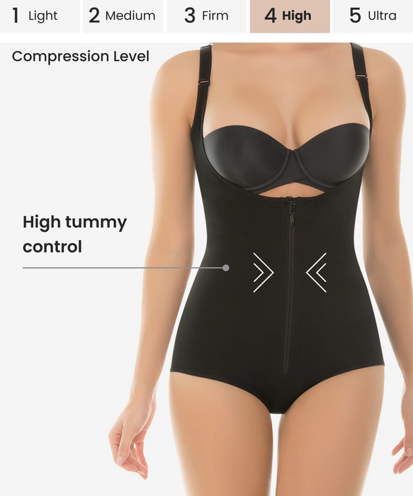 2108 - Slimming Body Shaper with Back Support Panty