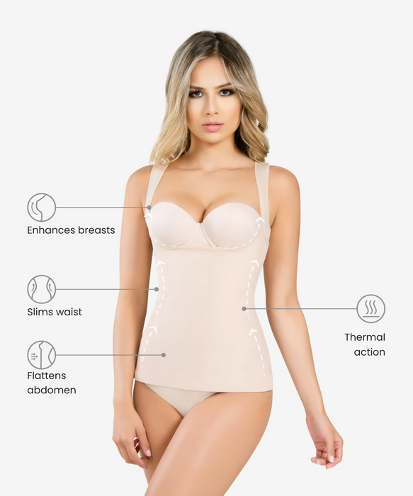 287 - High-Control Camisole with Back Support