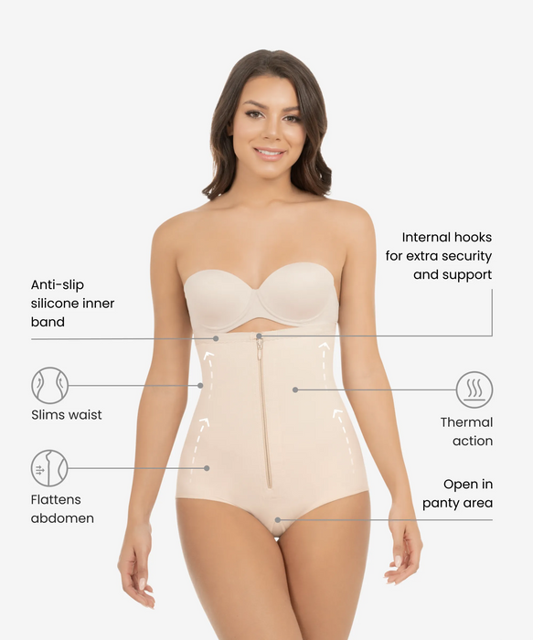 292 - Slimming Strapless Thermal Body Shaper