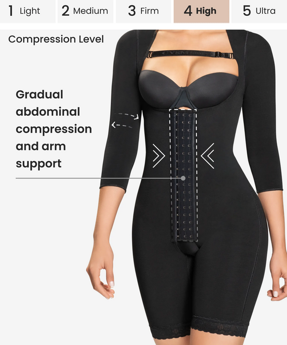 294 - Arm Shaping Gradual Compression Bodysuit