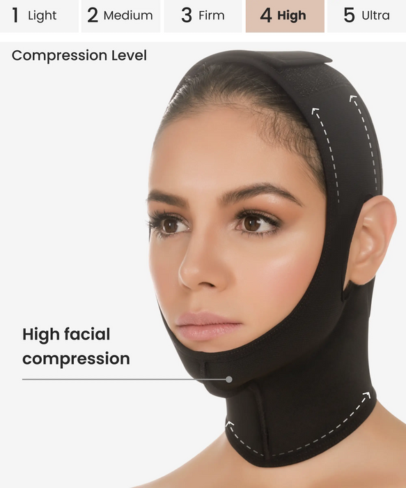 356 - Post Surgery Compression Face Wrap