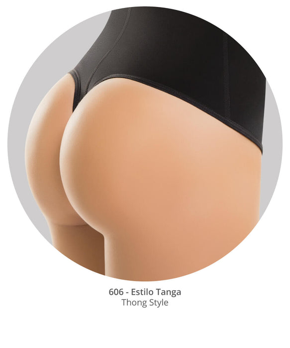 606  - Ultra Flex Firm Abdomen Control Body Shaper Thong
