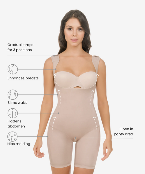 609 - Extra Support Ultra Flex Slimming Bodysuit