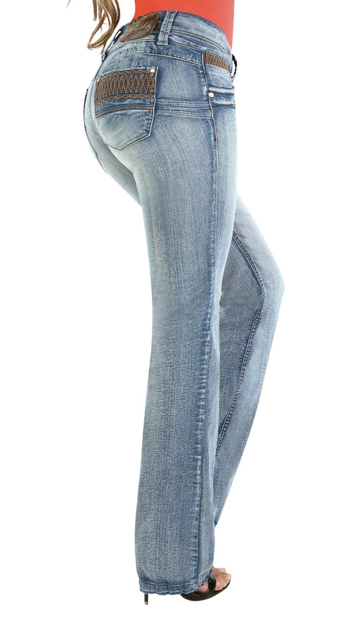 Cysm Colombian Enhanced Push Up Jeans Butt Lifter Slim Levanta