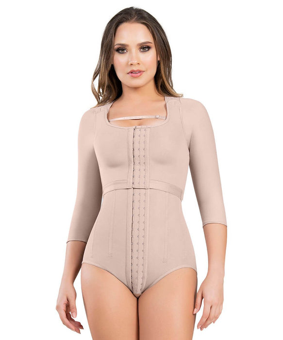 477 - Arms & Tummy Control Body Shaper with Removable Bra