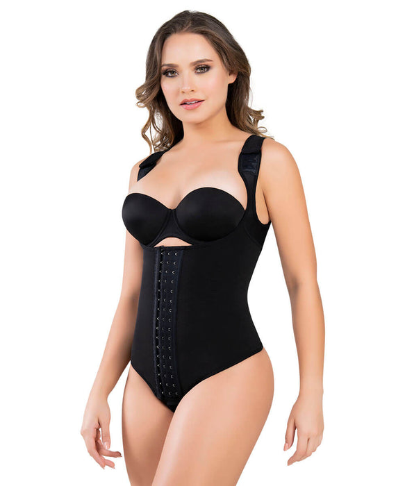 479 - Open-Bust Back Support Compressive Body Shaper